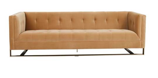 Kennedy Tufted 3-Seater Sofa